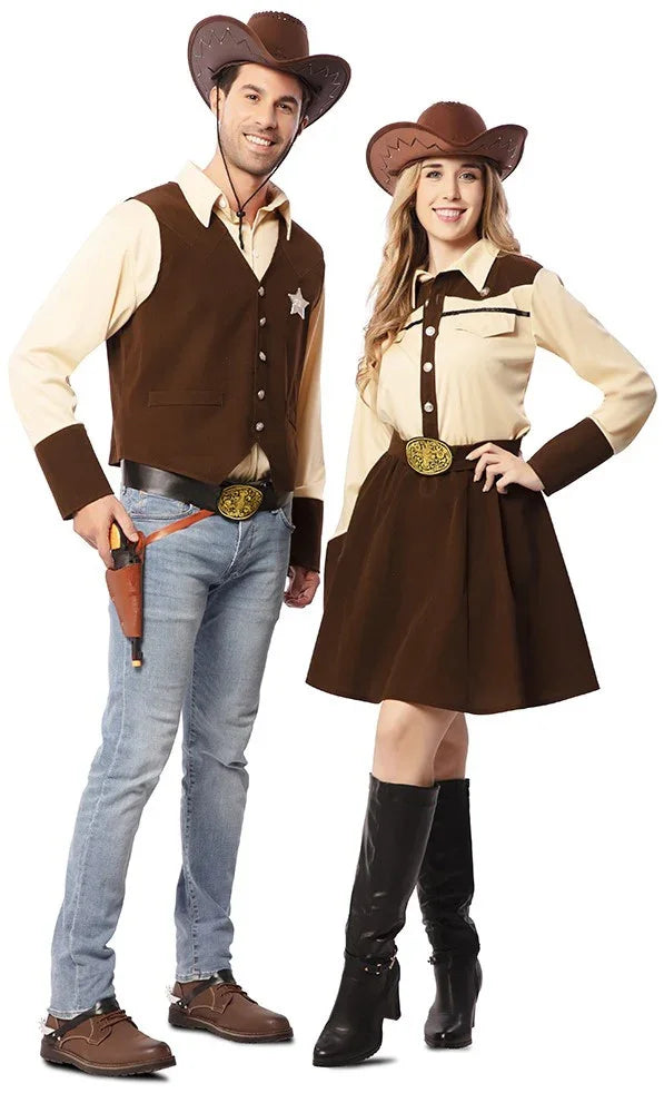 Disfraz de Vaquera con Falda para Mujer Vaquero EuroCarnavales